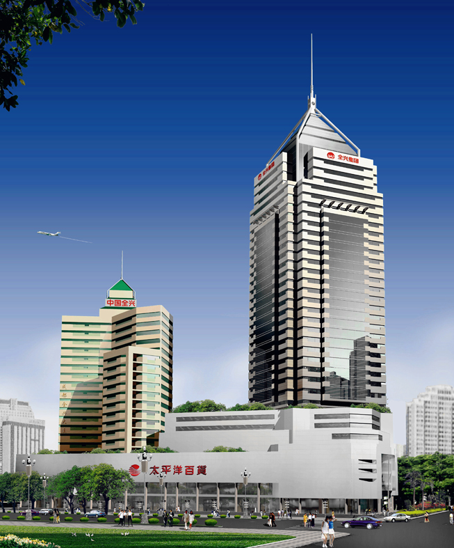 成都全兴大厦效果图
